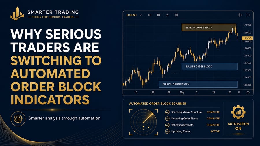 Automated Order Block Indicator strategy